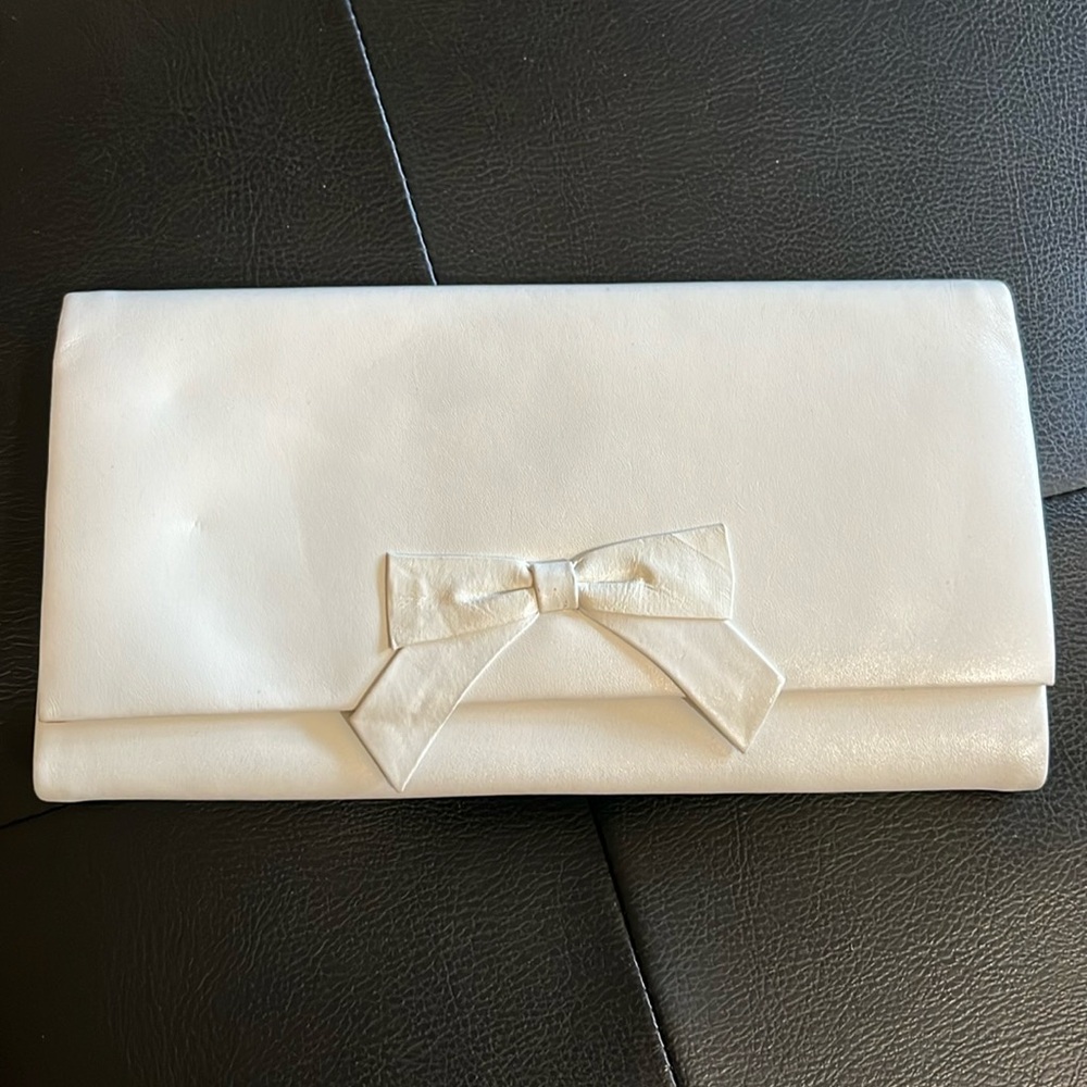 Vintage bg street early 80’s leather clutch